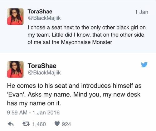 randomslasher:renamok:This woman confronts racism in the...