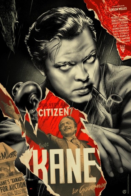 thepostermovement - Citizen Kane by Martin Ansin