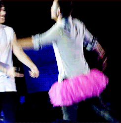 jimmytfallon - Liam - *is a ballerina* - Louis - *soccer kicks a...