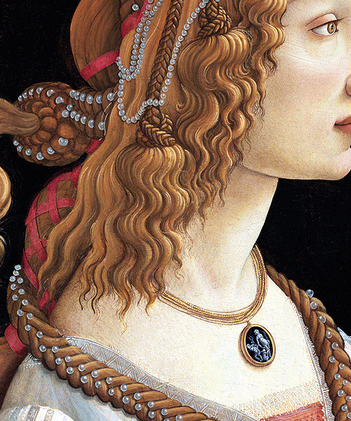 marcuscrassus - Sandro Botticelli - Idealized Female Portrait...