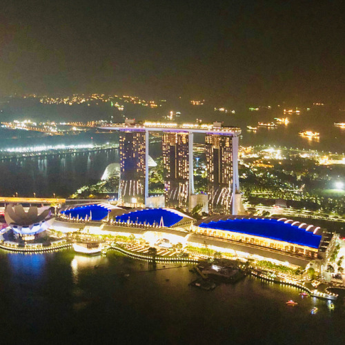 #Views of and from the #MarinaBaySands hotel in #Singapore. ...