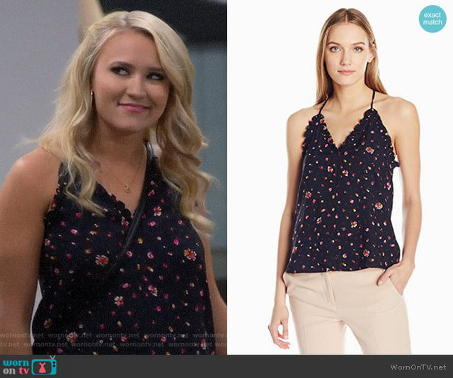 WornOnTV: Gabi’s tropical floral bodycon dress on Young and Hungry ...