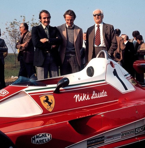 frenchcurious - RIP. Niki Lauda.Niki Lauda, Clay Regazzoni &...