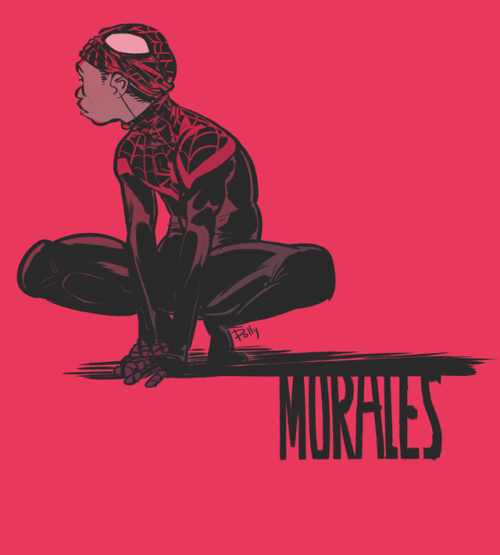 spaceshiprocket - Miles Morales/Spider-Man by Polly Guo