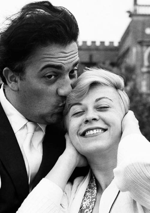 Federico Fellini and Giulietta Masina, 1950s