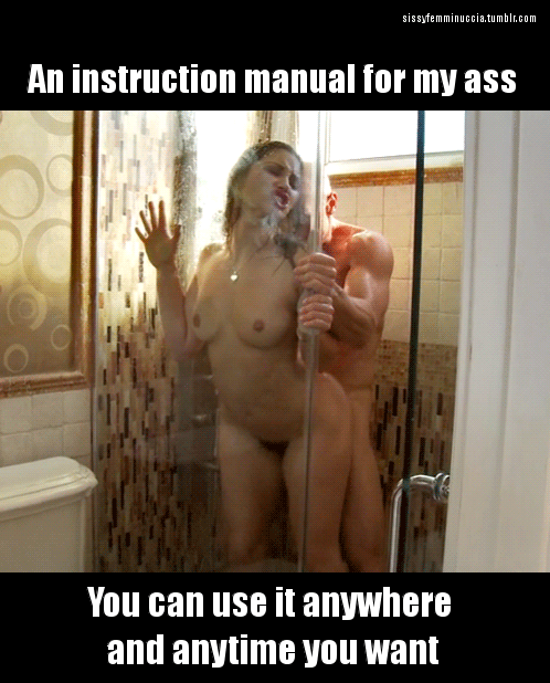 sissyfemminuccia:If you are used to the women’s ass, perhaps...