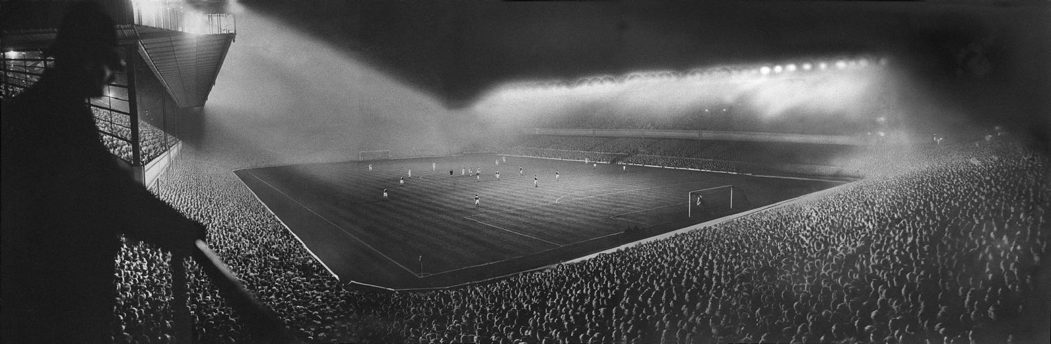 And in 1951, there was light on Arsenal’s pitch The match finished Arsenal 3-2 Glasgow Rangers. There were 62,000 in attendance, and the date was October 17, 1951. If it looks both surreal and completely normal, that’s because there are two senses of...