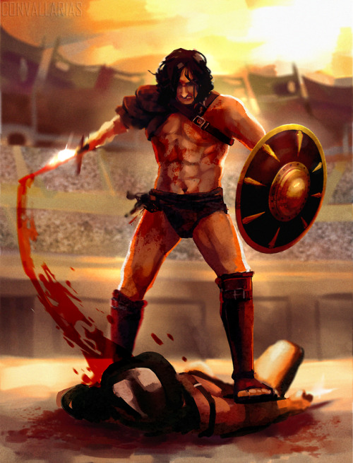 jathis - convallarias-art - I’ve finished Spartacus and this was...