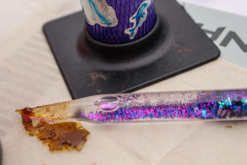 weed-breath - @earlymorningbonghits cute glitter dabber and some...
