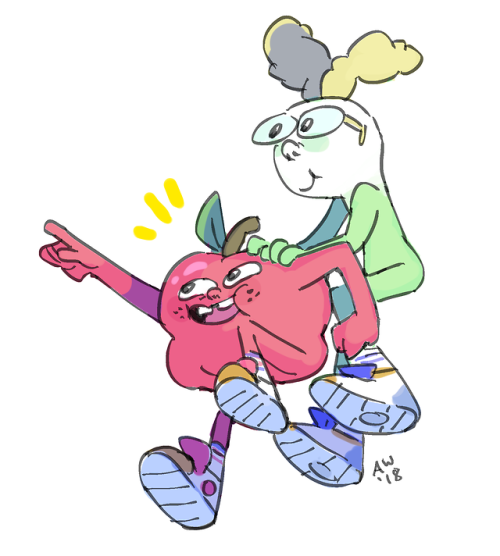 corantus - apple and onion is v cute please watch it