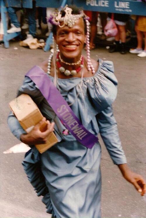 commongayboy - Marsha P Johnson. Trans woman. Drag...