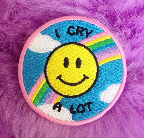 littlealienproducts - I Cry A Lot Patch by PopOpShop 