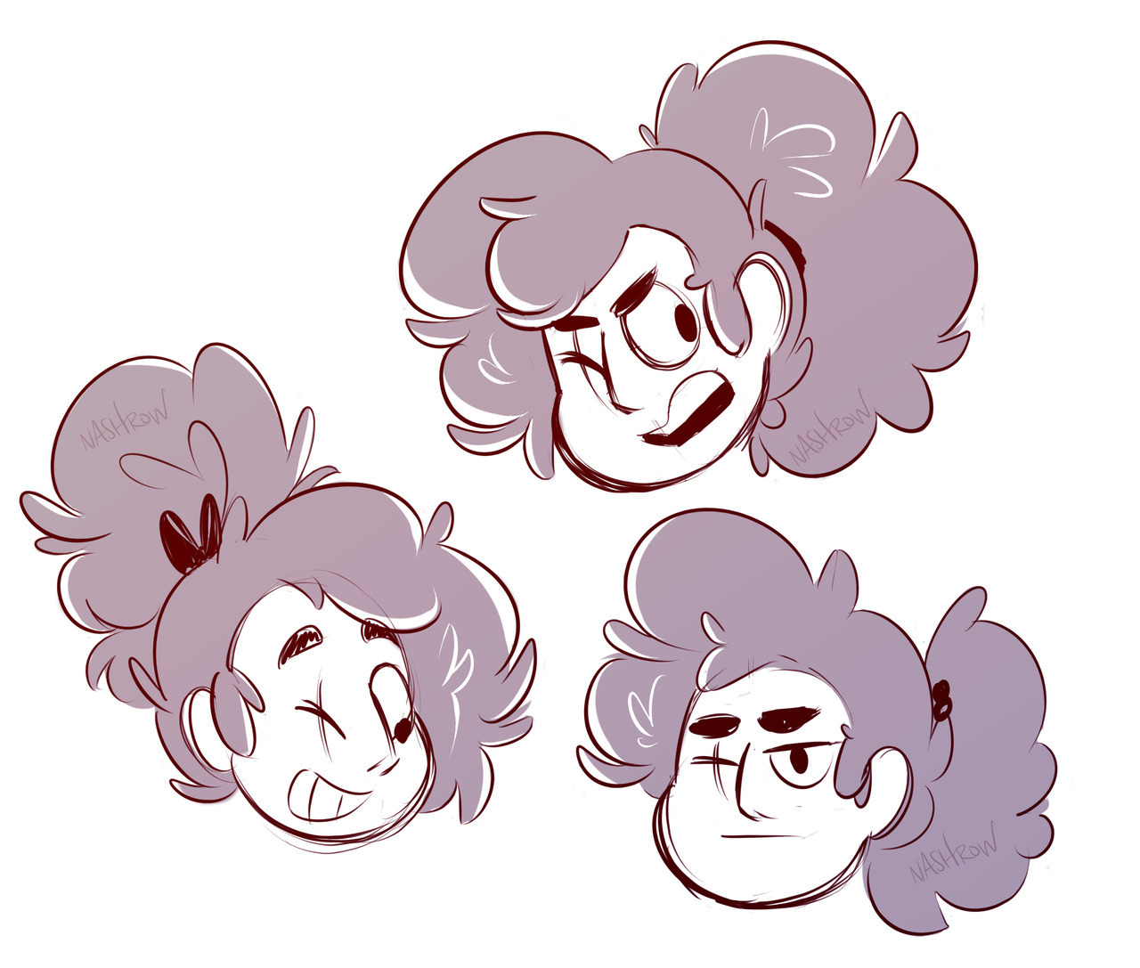 More Stevonnie sketches with Steven’s eye injury just because.