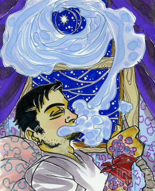 facetsofthejewel - Smoke Ringed Stars!! Original Artwork, Prints...