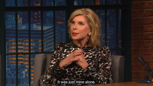 thexfilesbabe:cher greeted christine baranski in the exact way...