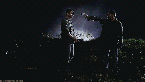 lucifers-perfect-angel - solidaritysandwich - I dunno man I love the fact that Dean can shoot Lucifer...