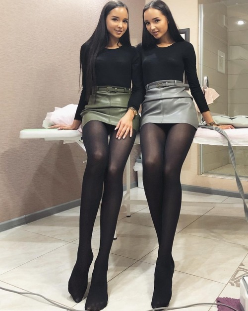 fatalneon:“We are The Pantyhose Twins. Join us as we review...