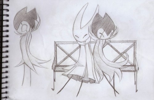 rainbowchromatic - Some Hollow Knight related sketches of the...