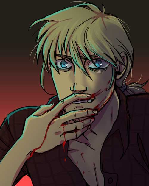 smoking-alone:felt like drawing an unstable law,,,