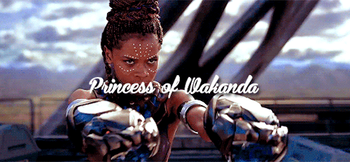 dailymarvelpoc - “She’s princess of Wakanda, but also she...