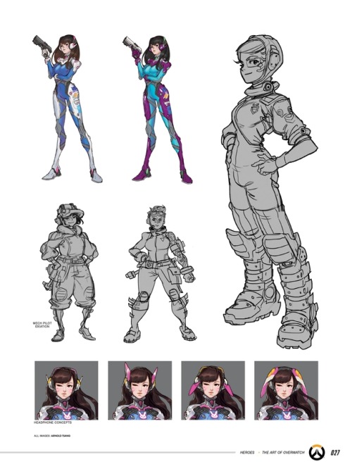tovio-rogers - loving the art of overwatch book. its cool to see...