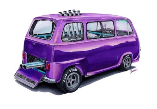 Subaru Sambar 360 V8 “Little Purple Wagon”(2011)