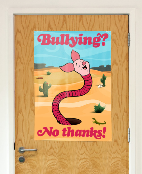 moontouched-moogle:liartownusa:Bullying poster