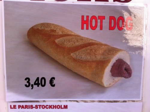 Un sandwich penis en France !