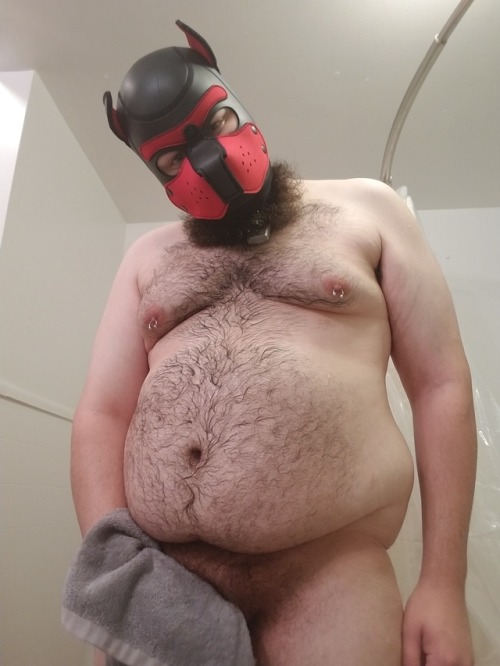 bearbrarian - Some wet Wednesday and make-up tummy Tuesday pics...
