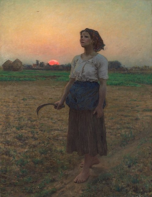 spoutziki-art - Jules Breton - Le chant de l'alouette, 1884