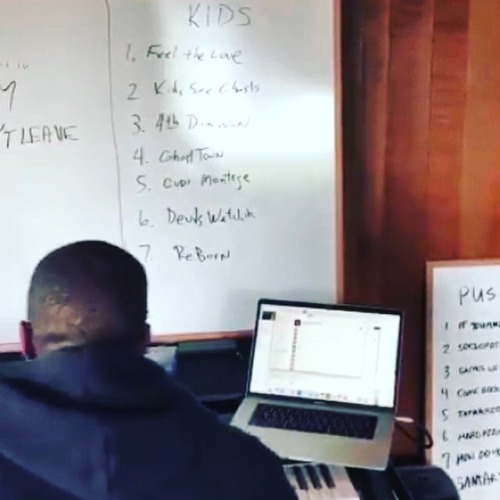 yeacudders - Tracklist for Kids See Ghosts