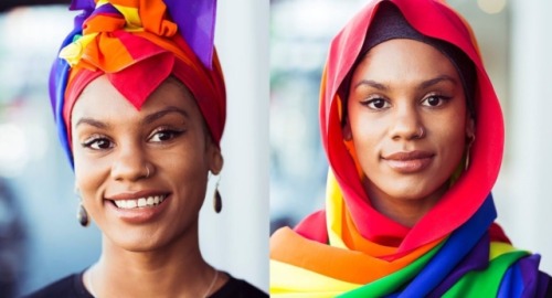 lgbtlaughs - Muslim designer’s ‘pride hijab’ to spread message of...