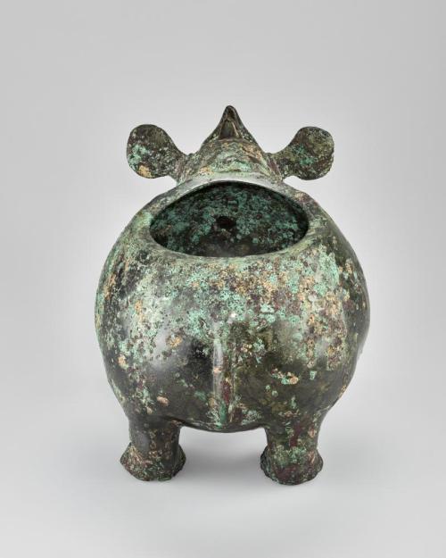theancientwayoflife - ~ Ritual vessel in the shape of a...