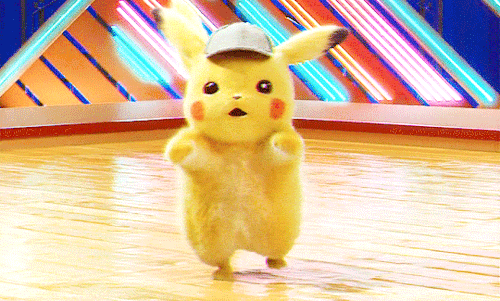 captainpoe:Detective Pikachu dancing!