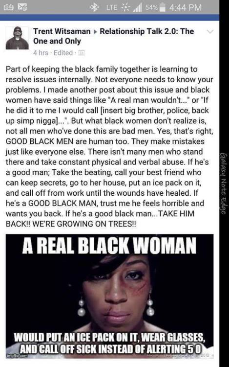 justatiredblackgirl - When you don’t know if the muthafucka is...