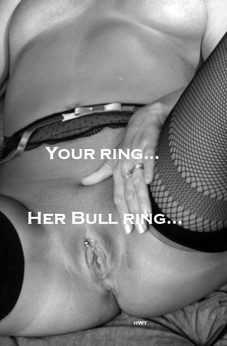 kinkycouple1409 - My experience shows that wearing both rings...