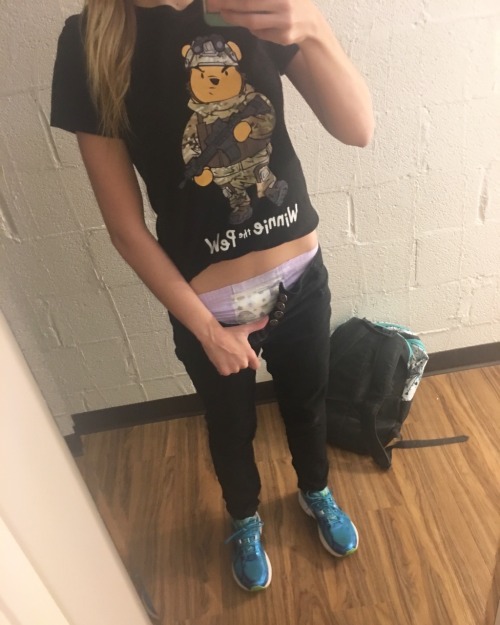 collegetease - I accidentally peed my panties so I had to wear...
