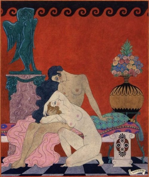 sapphetti - An illustration made by George Barbier in 1922 for...