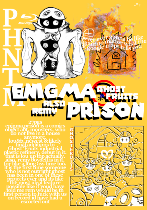 ghostfruits - enigma*prison is a 27 page comics item by art...