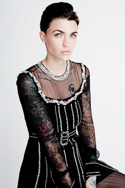 blondiepoison - Ruby Rose for Sunday Style (May 2015)