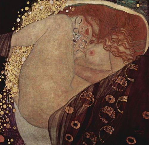 lizaattwood:“Danae” (1908) by Gustav Klimt
