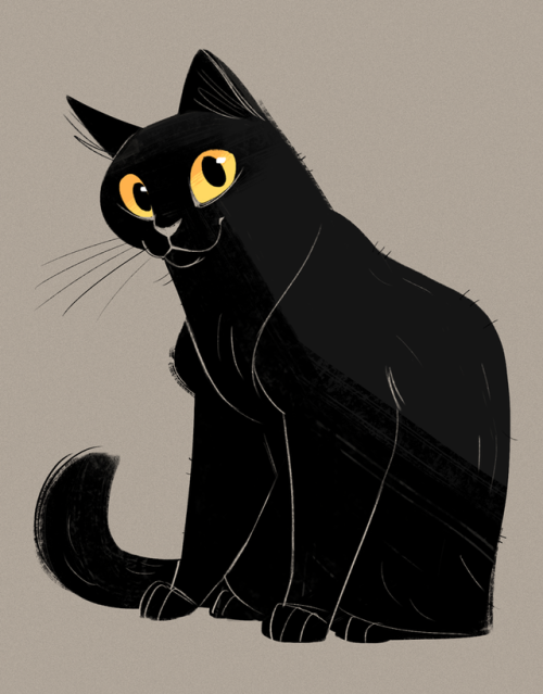 black cat drawing | Tumblr Cats Drawing Tumblr