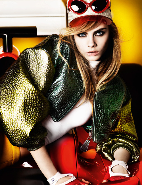 collections-from-vogue - Cara Delevingne in “Chasing Cara”...