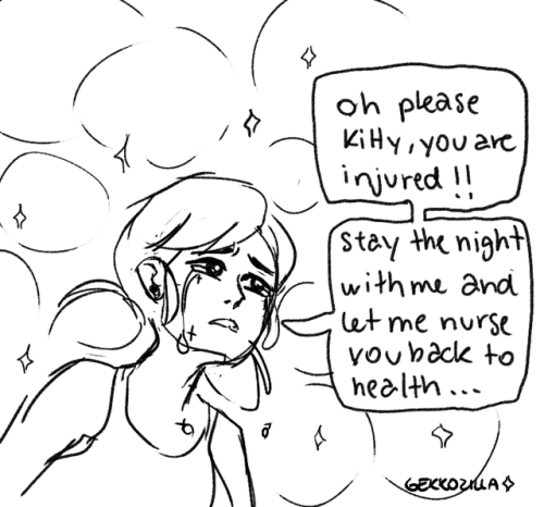 gekkozilla - Marichat May late Day 1 - youre injured pleasE stay...