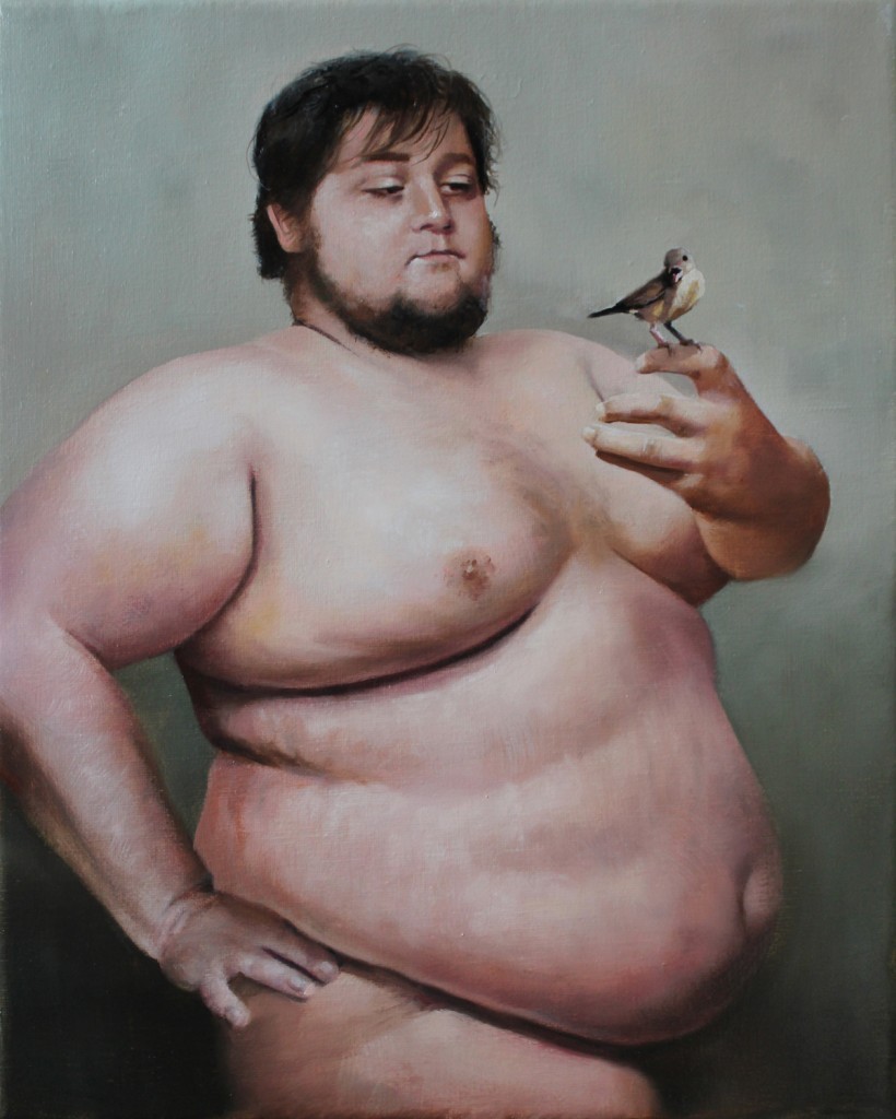 grundoonmgnx: “ Rolf Ohst, Birdy 1, (2016) Oil on canvas, 30 x 24 cm ”
