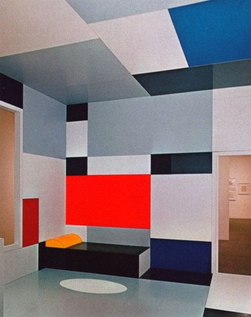 frenchcurious - Piet Mondrian - salon de Madame B., Formica sur...