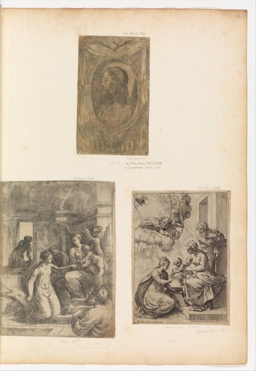 met-drawings-prints - Mystic Marriage of St. Catherine by...