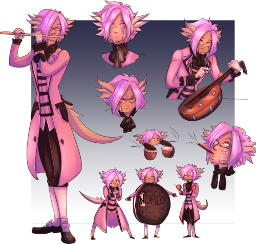 robinaa - Sketch sheet commission for @corvusyn!PANKMY PINK...