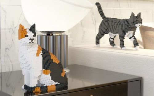nae-design:Cat Lego sculptures by Jekca