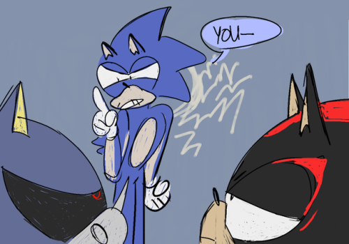 maroonplanet - sonic “great at nicknames” “get it cause he has...